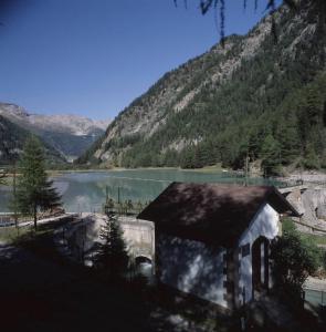 Prati di Vizze - Impianto idroelettrico - Lago di Novale - Traversa - Veduta
