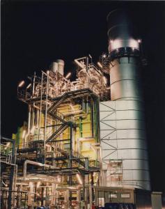 Porto Viro - Centrale termoelettrica - GVR (generatore di vapore a recupero) - Veduta