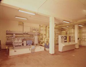 Ispra - Euratom - Laboratorio di metallurgia media attività - Centrale di condizionamento - Gruppo frigorifero