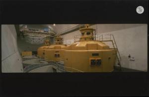 Taio - Centrale idroelettrica - Sala macchine - Turbine Francis