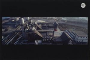 Porto Marghera - Centrale termoelettrica di Marghera Levante - GVR (generatori di vapore a recupero) - Veduta dall'alto