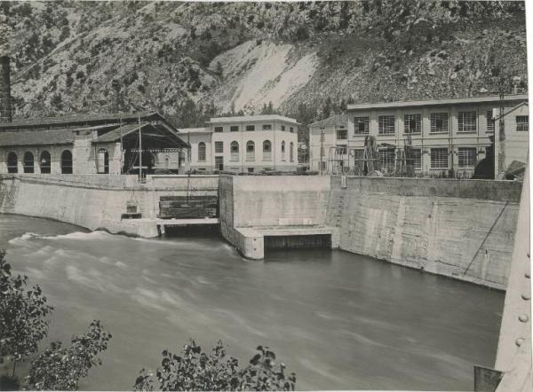 Vobarno - Acciaierie e Ferriere Lombarde Falck - Centrale idroelettrica - Veduta