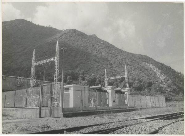 Vobarno - Acciaierie e Ferriere Lombarde Falck - Stazione elettrica - Veduta
