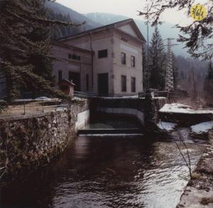 Bannio Anzino - Centrale idroelettrica Battiggio - Canale di scarico - Veduta