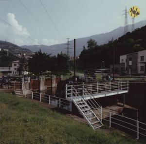 Valle Camonica - Centrale idroelettrica di Cedegolo - Opera di presa - Canale di scarico