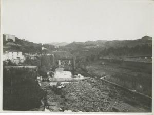 Spigno Monferrato - Acciaierie e Ferriere Lombarde Falck - Impianto idroelettrico - Condotta forzata - Veduta