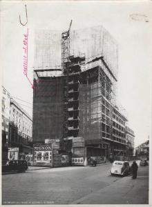 Milano - Largo Donegani - Palazzo Montecatini C in costruzione