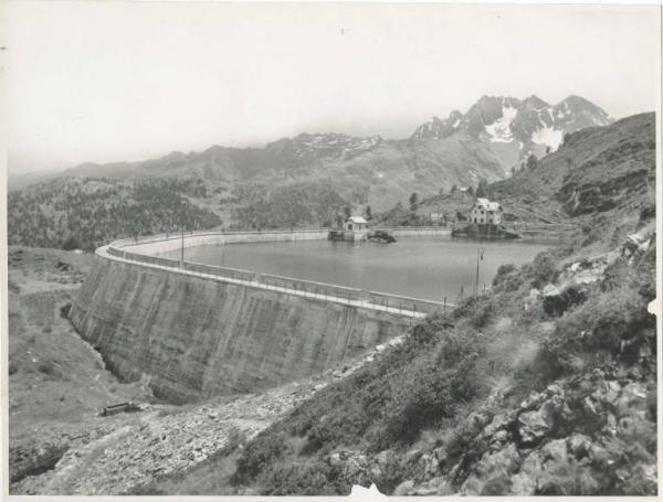 Ponte in Valtellina - Acciaierie e Ferriere Lombarde Falck - Impianto idroelettrico Armisa - Diga di Santo Stefano