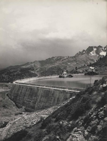 Ponte in Valtellina - Acciaierie e Ferriere Lombarde Falck - Impianto idroelettrico Armisa - Diga di Santo Stefano