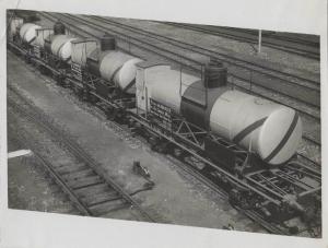 San Giuseppe di Cairo - Trasporti ferroviari - S.A. Cokitalia - Ferrocisterne serie Mp 969 - Trasporto benzolo, toluolo, benzina, alcol