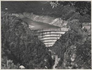 Pontremoli - Acciaierie e Ferriere Lombarde Falck - Impianto idroelettrico del Magra - Centrale idroelettrica di Rocchetta - Diga - Bacino artificiale