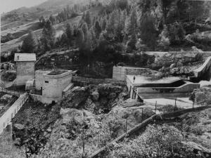 Teglio - Acciaierie e Ferriere Lombarde Falck - Impianto idroelettrico Belviso - Presa Bondone inferiore