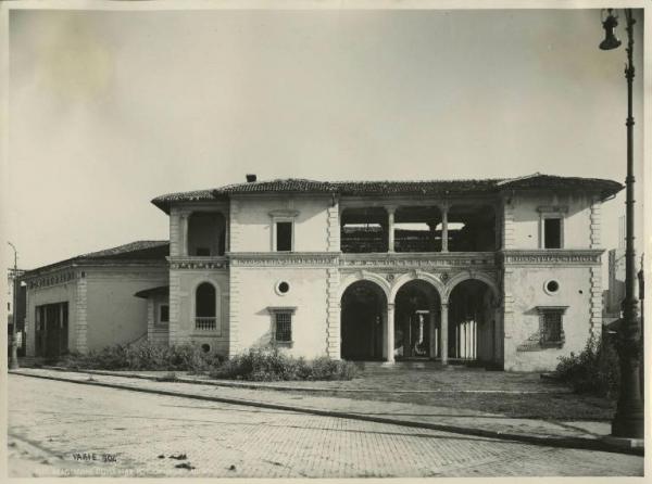 Milano - Fiera campionaria - Padiglione Montecatini prima dei bombardamenti del 1943