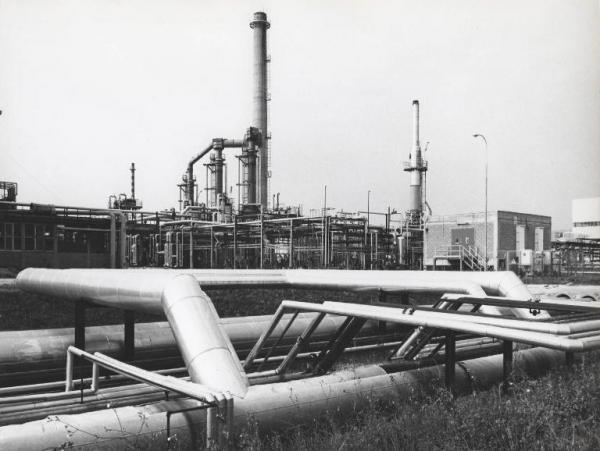 Acerra - Montefibre - Stabilimento per il trattamento dell'azoto - Area servizi