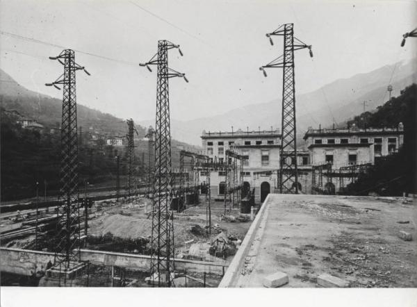 Cedegolo - Centrale idroelettrica - Stazione di trasformazione elettrica