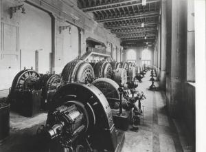 Cedegolo - Centrale idroelettrica - Sala macchine - Turbine