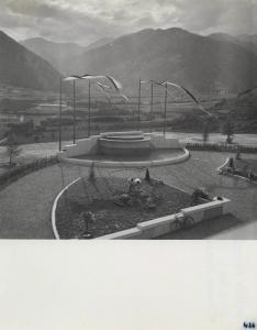 Glorenza - Centrale idroelettrica - Giardino centrale - Lavori di sistemazione