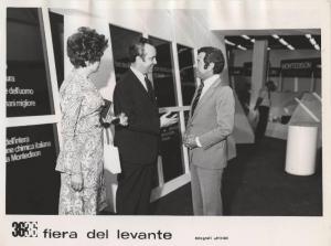 Bari - Fiera del Levante del 1972 - Padiglione Montedison - Visita autorità - Brynolf Eng