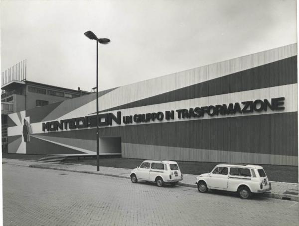 Milano - Fiera campionaria del 1972 - Padiglione Montedison - Esterno