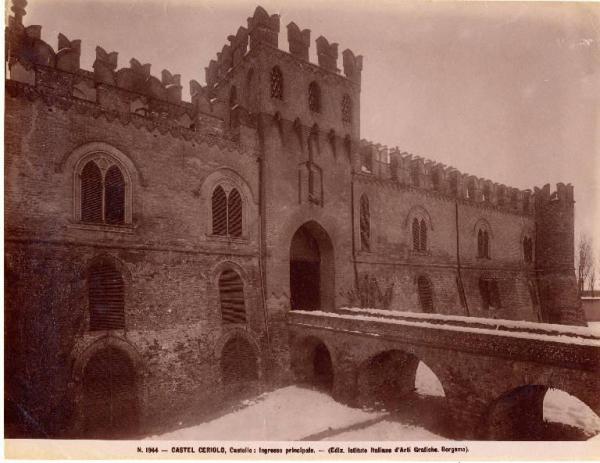 Architettura - Castel Ceriolo - Castello - ingresso principale