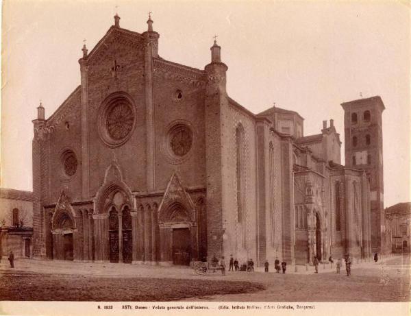 Architettura - Asti - Duomo - esterno