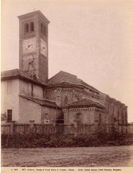 Architettura - Asti (Viatosto) - chiesa di S. Maria di Viatosto - abside