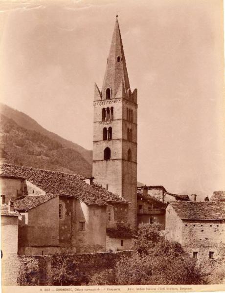 Architettura - Chiomonte - Chiesa Parrocchiale - campanile