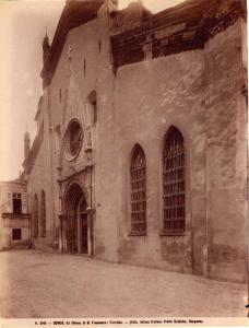 Architettura - Cuneo - ex chiesa di S. Francesco - facciata