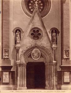 Architettura - Dronero - chiesa S.S. Andrea e Ponzio - portale