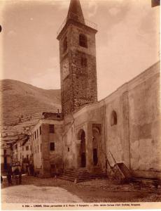 Architettura - Limone - Chiesa parrocchiale di S. Pietro - campanile
