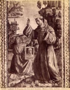 Dipinto - S. Francesco che riceve le S. Stimmate - Macrino d'Alba - Torino - R. Pinacoteca