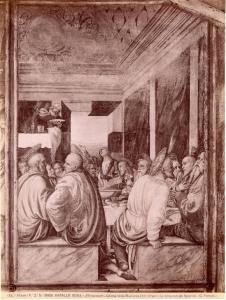Dipinto - La cena con gli Apostoli - Gaudenzio Ferrari - Varallo Sesia - Chiesa della Madonna delle Grazie