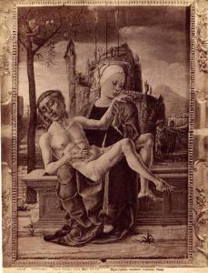 Dipinto - Pietà - Cosmè Tura - Venezia - Museo Correr