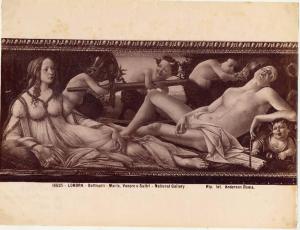 Dipinto - Marte, Venere e satiri - Londra - National Gallery