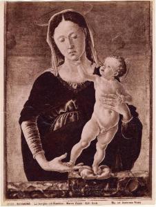 Dipinto - Madonna col bambino - U.S.A - Richmond - Galleria Cook