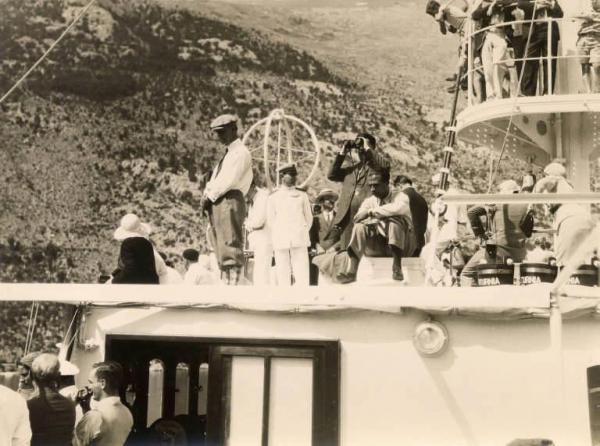 Giuseppe Bottai - Crociera in Grecia sulla nave Saturnia