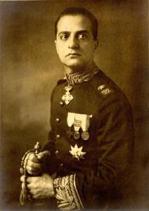 Giuseppe Bottai - Ritratto in uniforme di gala da ministro