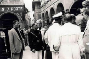Giuseppe Bottai - Visita alla Fiera di Empoli
