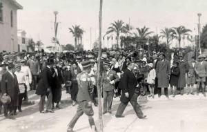 Giuseppe Bottai - Viaggio in Libia - Inaugurazione della Fiera di Tripoli