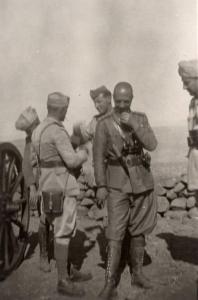 Giuseppe Bottai - Campagna di Etiopia - Postazione militare