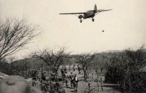 Campagna di Etiopia - Rifornimenti aerei a Belentà