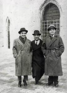 Giuseppe Bottai - Ritratto con Bartoli e Maccari