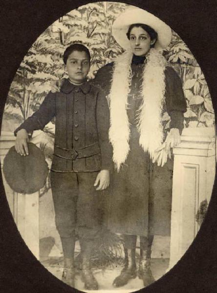Giuseppe Bottai - Ritratto con la sorella