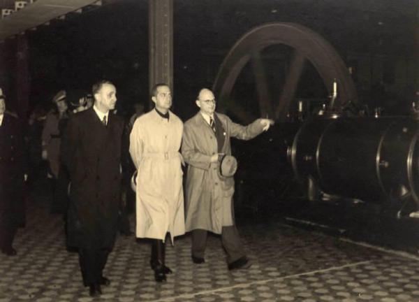 Giuseppe Bottai - Visita agli Stabilimenti Solvay & Co.