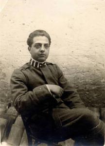 Giuseppe Bottai - Ritratto in divisa da sottotenente