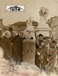 Giuseppe Bottai, Benito Mussolini e Augusto Turati
