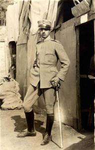 Giuseppe Bottai - Vita militare - Ritratto in divisa da tenente