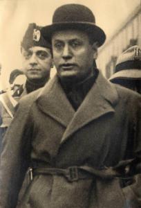 Giuseppe Bottai - Manifestazione pubblica fascista