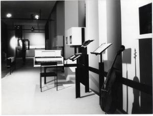 XIII Triennale - Sezione della Germania - Zona con strumenti musicali