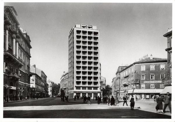 XVI Triennale - Secondo ciclo - Catasto del disegno - Umberto Nordio. Architettura a Trieste 1926-1943 - Casa a torre a Fiume (Croazia)